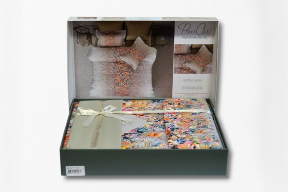 Комплект постельного белья Prima Casa Digital Satin 200 х 220 см. Linya | Зображення 4