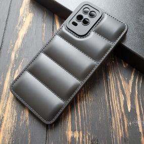Чохол силіконовий Down Jacket для Oppo A54 / A55 колір Чорний