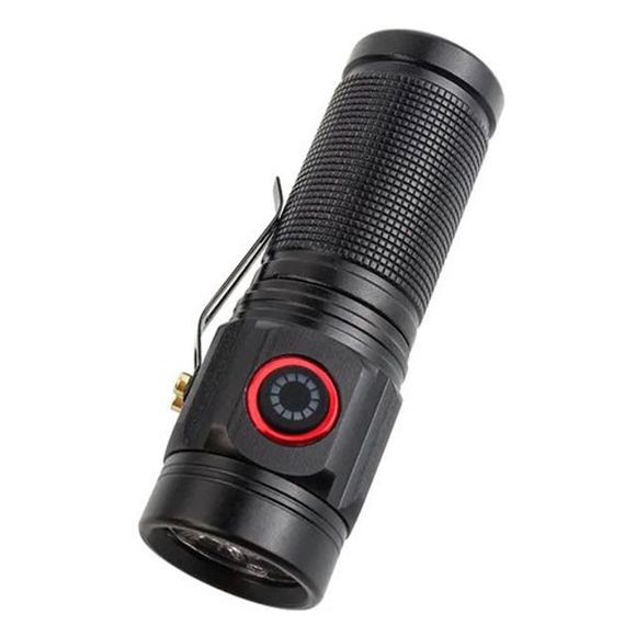 Кишеньковий тактичний ліхтар W5182-3XHP360, LED ліхтар потужний на вулицю Ручний cob KA-25 | Зображення 4