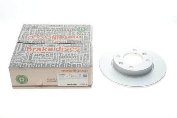 Диск гальмівний задній Citroen Berlingo 02-11 Peugeot Partner 01- 246.7x9  23-0567C | Зображення 1