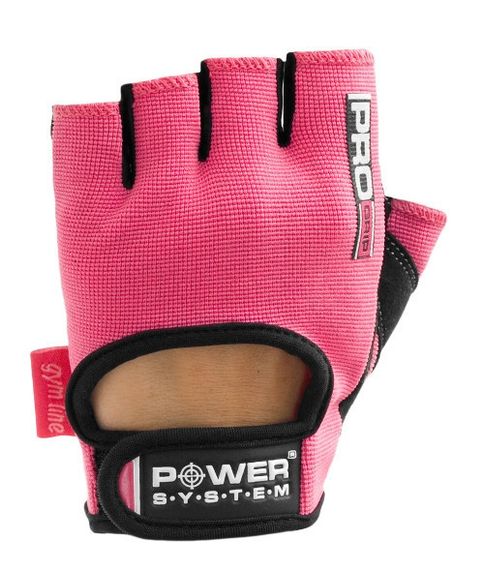 Рукавички для фітнесу Power System PS-2250 Pro Grip жіночі Pink S | Зображення 1