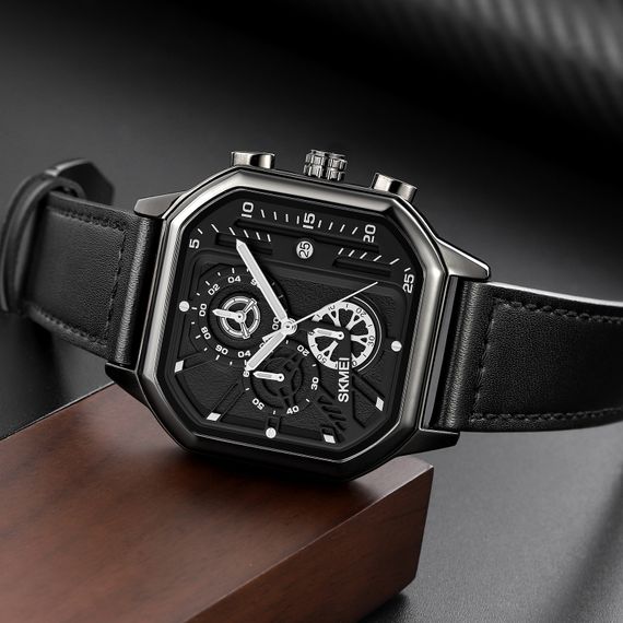 Чоловічий годинник Skmei 1963BK Black | Зображення 3