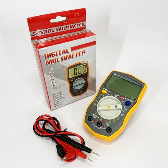 Мультиметр с высоким диапазоном измерений HAOYUE, Мультиметр бытовой тестер напряжения NQ-65 | Зображення 3