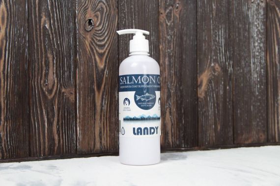 Salmon Oil ЛОСОСЕВЫЙ ЖИР LANDY Риб`ячий жир (лососевих риб) 0,5 л