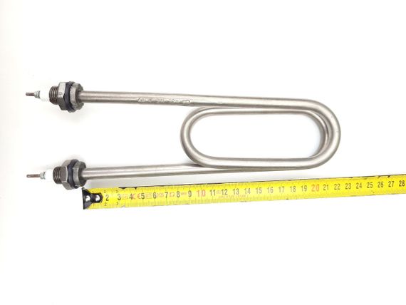 Тен 2500W D10/м16 нержавійка скрепка для води | Зображення 3