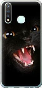 Чехол на Vivo Y19 Чёрная кошка "932u-630-17620"