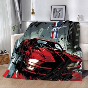 Плед 3D Ford Mustang 12429 160х200 см