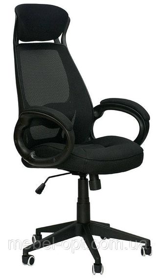Крісло для керівника Briz black, механізм Tilt з регулюванням гойдання