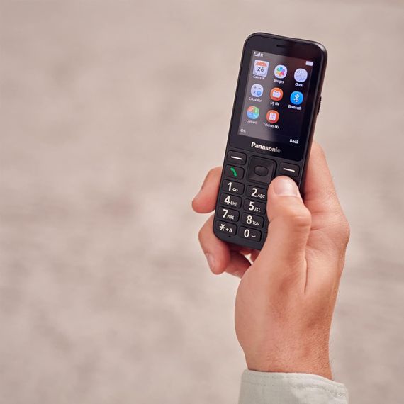 Мобильный телефон Panasonic KX-TU250 Black (KX-TU250EXB) | Зображення 7