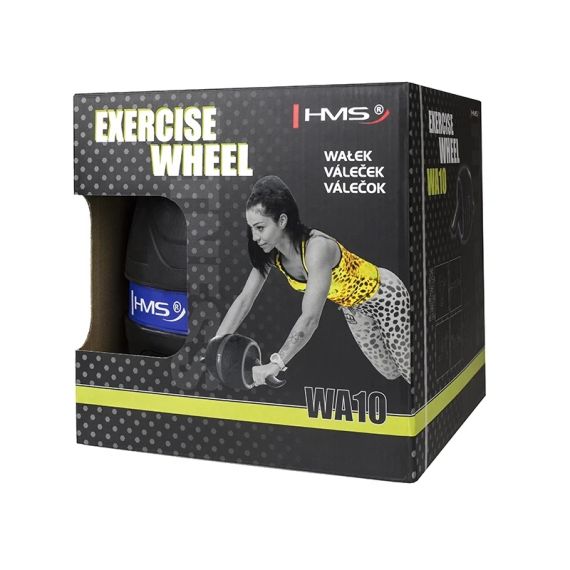 Ролик для преса WA10 HMS з пружиною повернення + наколінники 💪⚫ | Зображення 6