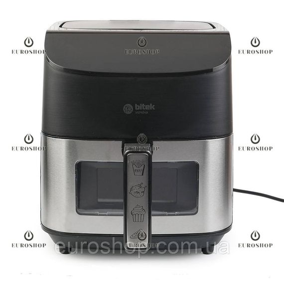 Аерофритюрниця BITEK BT-9501, 4200 Вт, 10 л, 8 програм, аерогриль, мультипіч