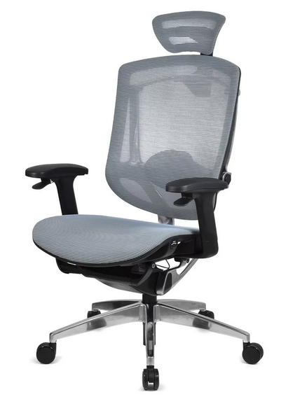 Кресло компьютерное GT Chair MARRIT X Gray | Зображення 1