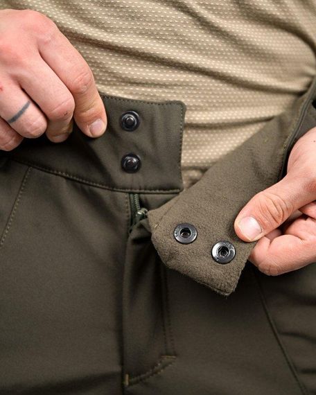 Тактичні штани софтшел DRAFT висока талія олива ВТ7616 | Зображення 7