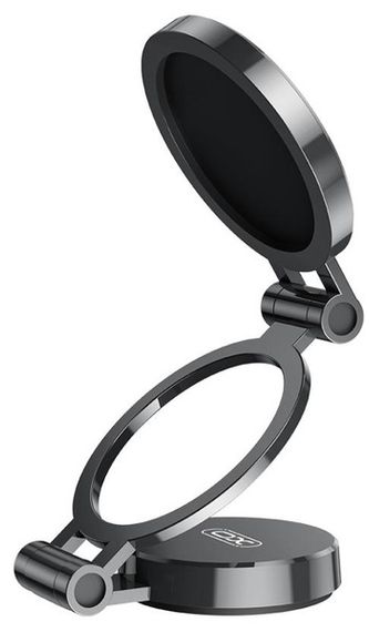 Автотримач XO C160 Universal Magnetic tri-fold Phone Holder Black