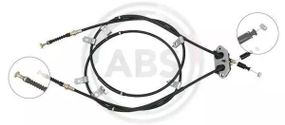 Трос ручного гальма задній Mazda 6 02-08 (1645/1432+1640/1432), A.B.S. (K19605)