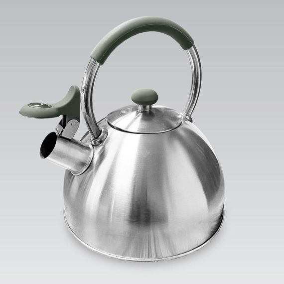 Чайник 2.5 л Maestro MR‑1323 з нержавіючої сталі зі свистком для всіх типів плит | Зображення 2