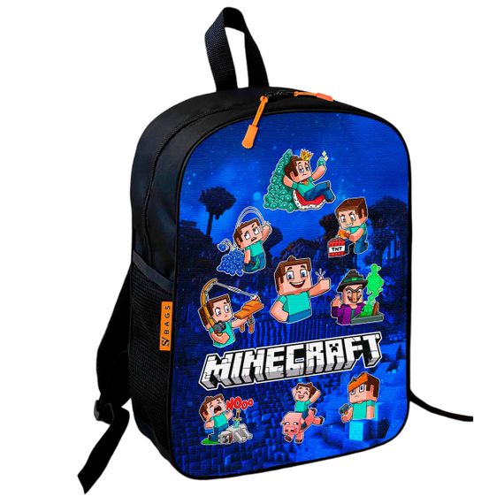 Набор Minecraft Стив 3 в 1: детский рюкзак + сумка-слинг + пенал, для мальчика и девочки 7–9 лет (6139) | Зображення 1