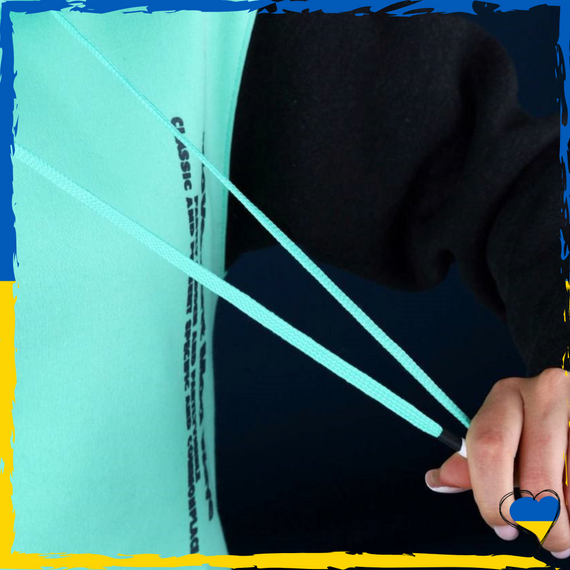 Худі жіноче на флісі м'ята колір. Худі з двунитки. M/L, XL/2XL | Зображення 4