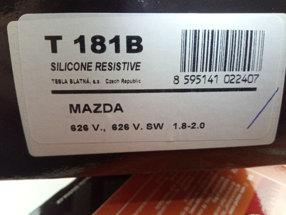 Дроти запалювання MAZDA 626 V (GF), TESLA (T181B) (FSD7-18-140B) | Зображення 1