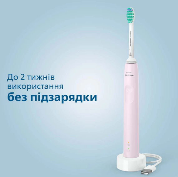 Зубна електрощітка Philips HX3673/11 Sonicare Rose | Зображення 4