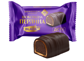 Цукерки глазуровані  шоколадною глазурю ШОКОЛАДНА ПЕРЛИНА BLACK 1000 г (214254)