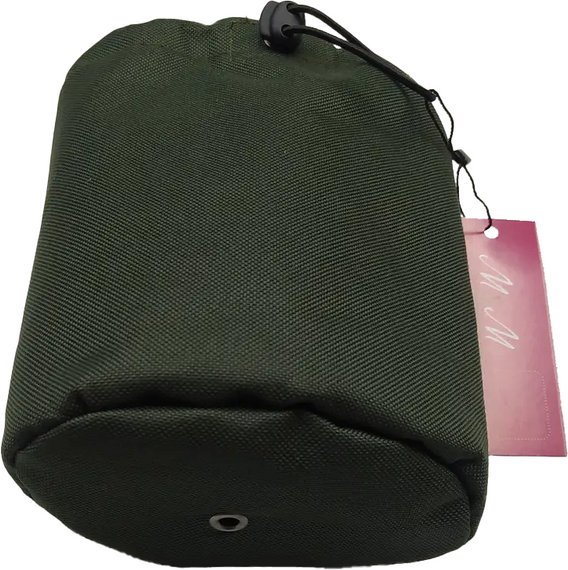 Чохол для фляги напівкруглої 1л М&М 2 Olive green Хакі (213374) | Зображення 1