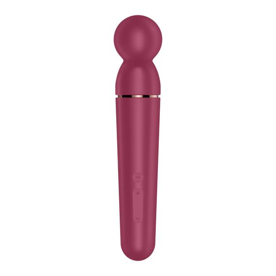 Вибромассажер Satisfyer Planet Wand-er Berry/Rosegold, очень мощный, беспроводной | Зображення 4
