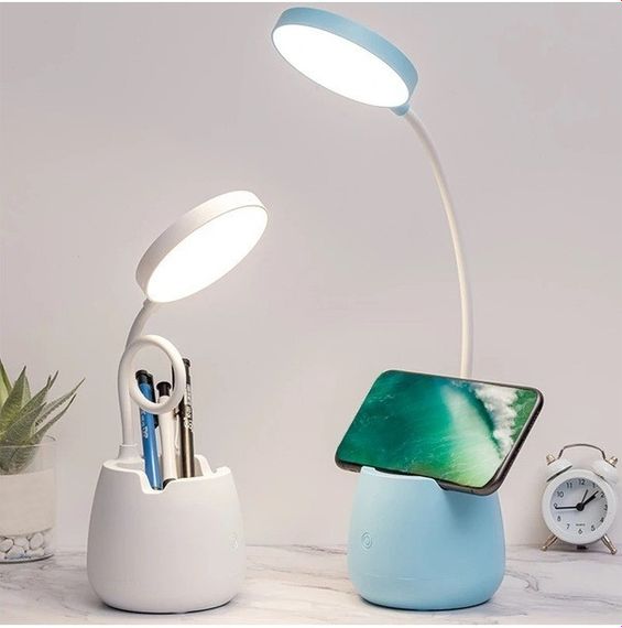 Лампа настольная LED 1933 Белая (USB кабель в комплекті) (42662-1933_192) | Зображення 6