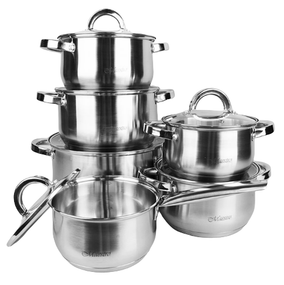 Набір каструль 12пр MR-2120-12 Maestro