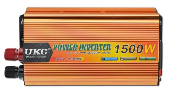 Інвертор 12В-220В потужний UKC SSK-1500W (lp-80636_963) | Зображення 2