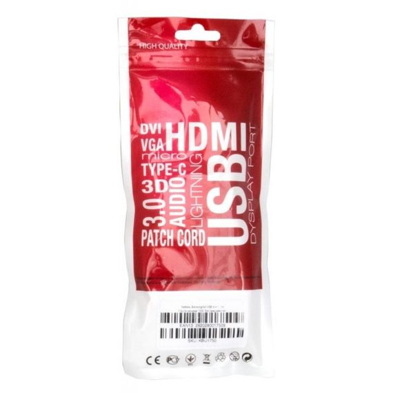 Дата кабель USB 2.0 AM to Type-C 1.0m 90° Extradigital (KBU1763) | Зображення 6