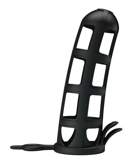 Стимулююча ажурна насадка Penis Sleeve, BI-026235 Sex Aura | Зображення 4