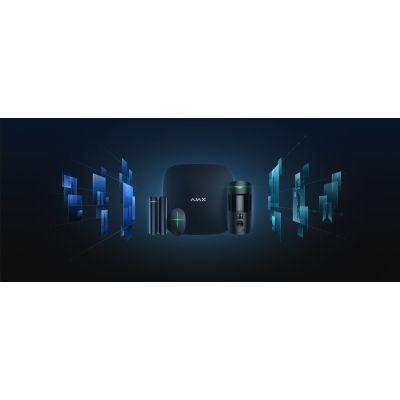 Комплект охранной сигнализации Ajax StarterKit Cam HDR black | Зображення 3