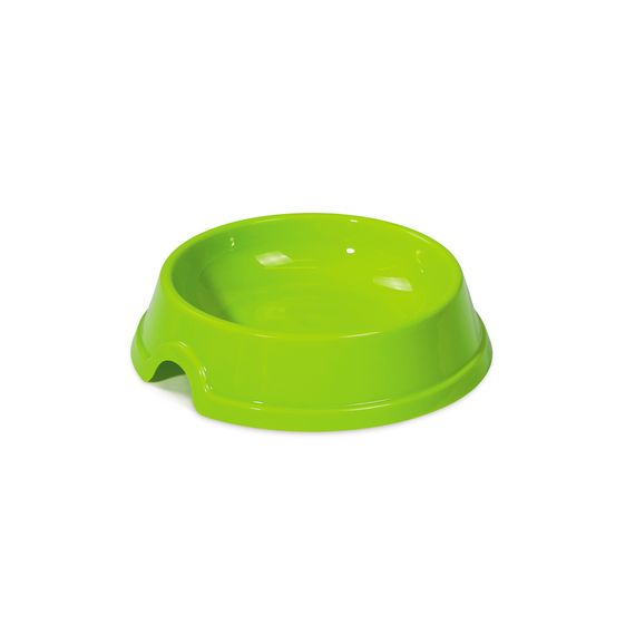 Миска для кота пласка 0,2 л зелена | Зображення 1