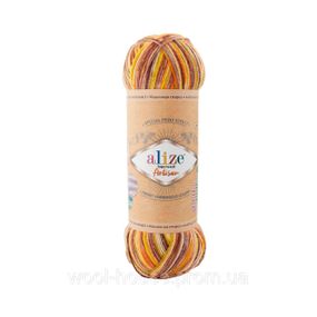 Шкарпеткова пряжа Alize Artisan Superwash, 9006