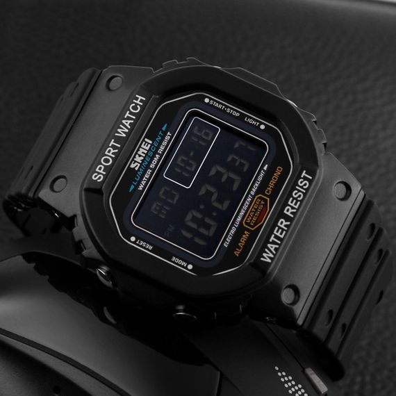 Skmei 1134BKBK Black-Black | Зображення 3