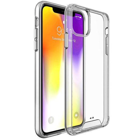 Чохол TPU Space Case transparent для Apple iPhone 11 Pro (5.8") Прозорий | Зображення 1