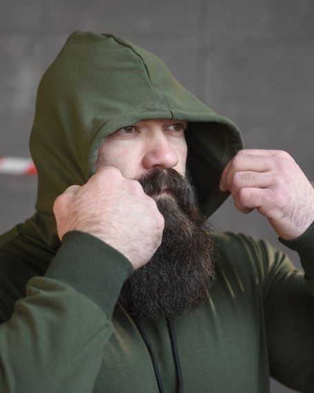 Худі maklin герб олива НП4978 | Зображення 4