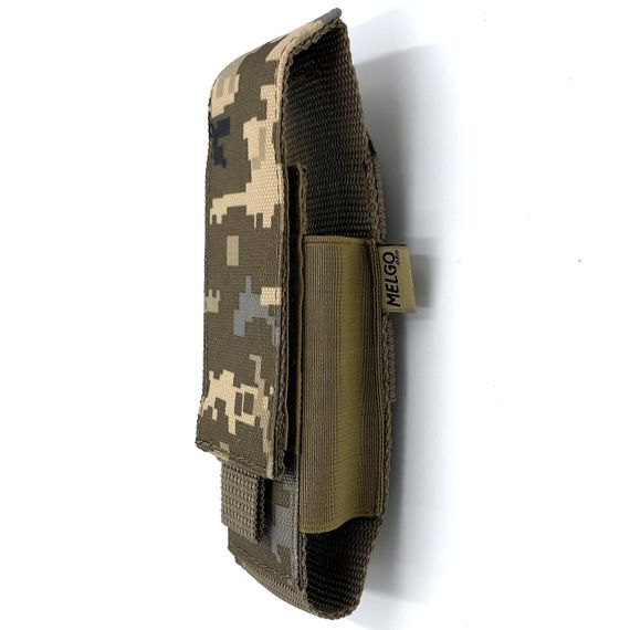 Подсумок под турникет на резинке поликордура Пиксель Molle | Зображення 1