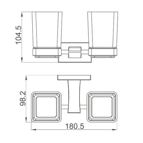Стакан Gappo двойной G0708-9 | Зображення 3