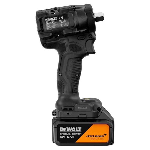 Гайковёрт ударный аккумуляторный бесщёточный McLaren F1 TEAM SPECIAL EDITION DeWALT DCF92MP2T | Зображення 5