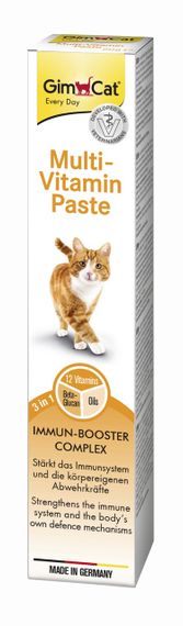 Мультивітамінна паста для котів GimCat Multi-Vitamin Paste, 100 гр | Зображення 1