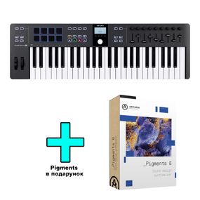 MIDI-клавіатура Arturia KeyLab Essential 49 mk3 (Black) + Arturia Pigments