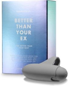 Вібратор на палець Better Than Your Ex by Bijoux Indiscrets сірий sexstyle