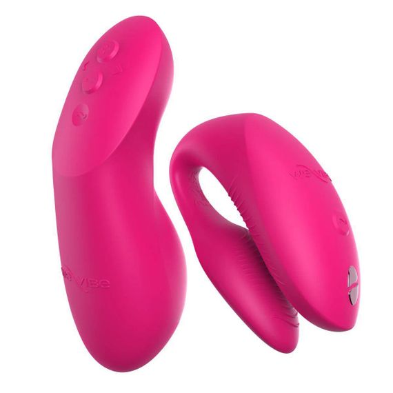 Смарт-вібратор для пар We-Vibe Chorus Pro Electric Pink Sex Aura | Зображення 1
