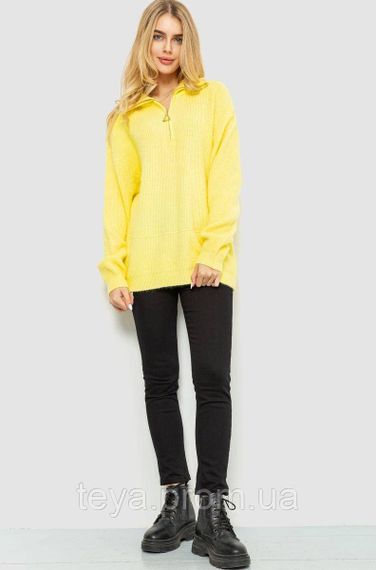 Светр жіночий vz, колір жовтий, розміри S, One e, One Size FA_008182 | Зображення 1