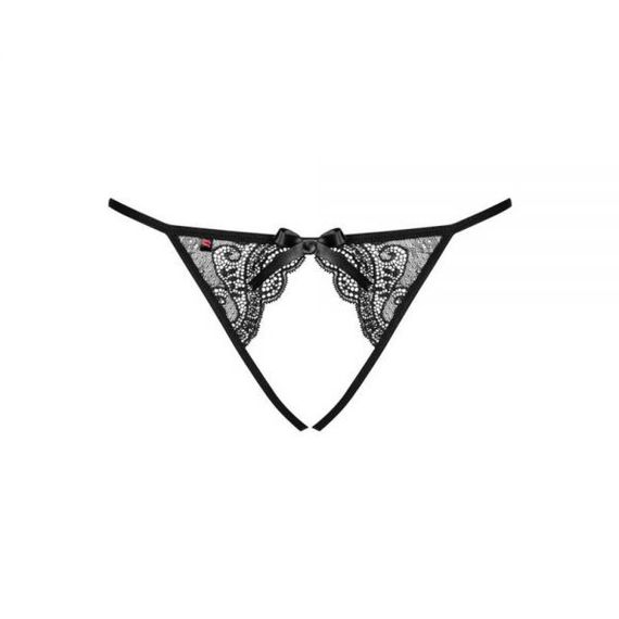 Трусики з інтимним вирізом Obsessive MIAMOR S / M | Зображення 2