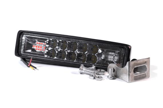 Світлодіодна фара AllLight FG-30W Spot 9-30V + червоно-синій страбоскоп