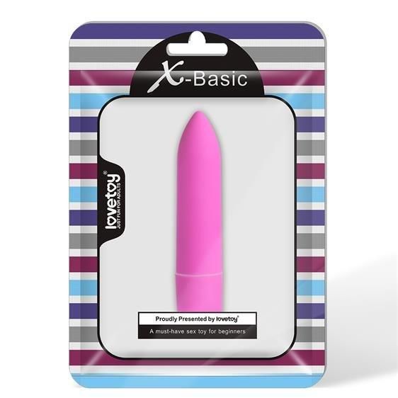 Вібропуля - X-Basic Bullet Long 10 Speeds Pink sexstyle