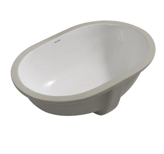 Раковина накладна Mixxus PREMIUM ELLIPSE-1701 з переливом (MP6566)